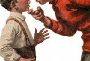 Norman Rockwell, Bully before, Bully after