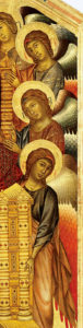 Cimabue, Madonna di Santa Trinita, particolare