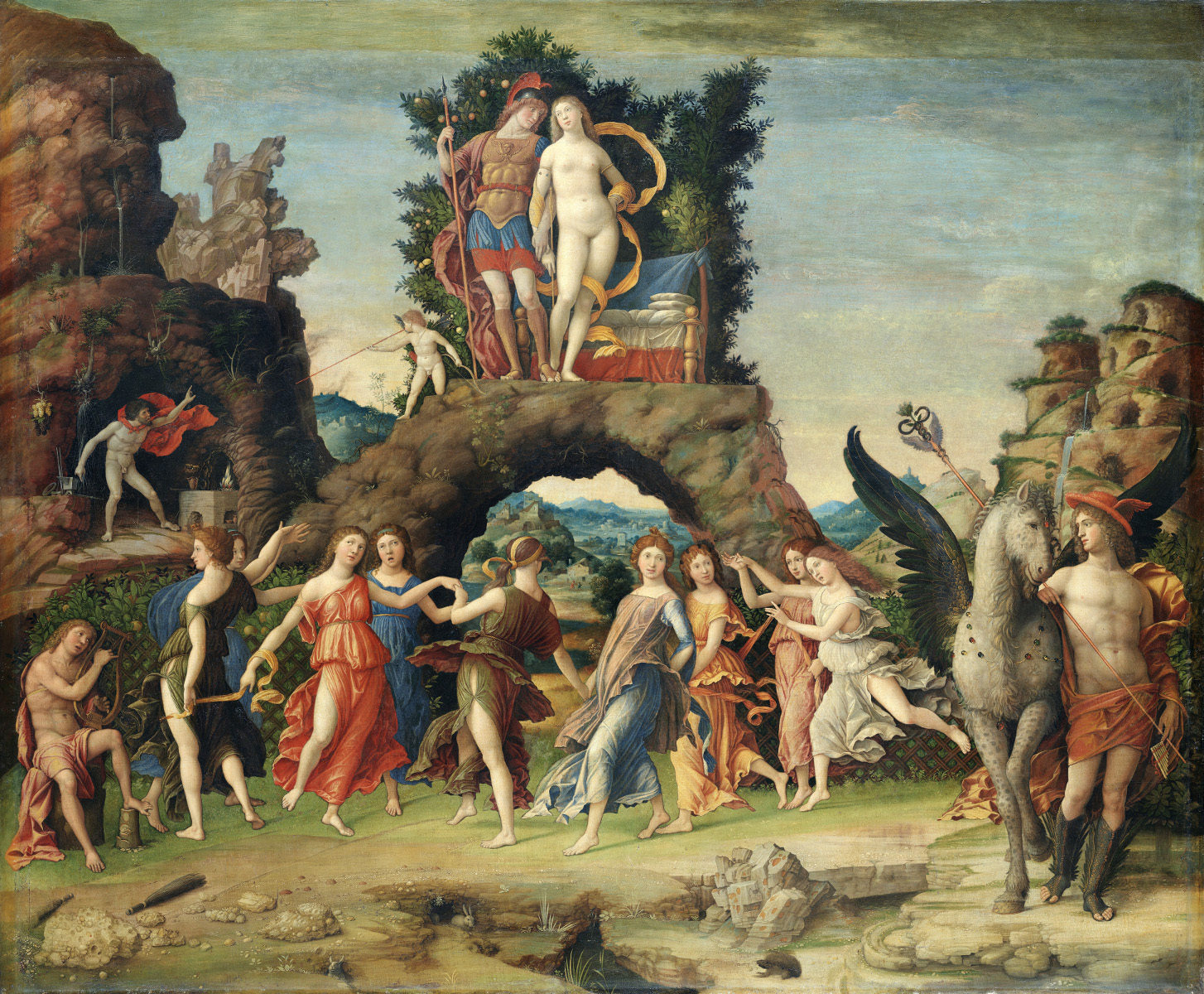 Il Parnaso di Andrea Mantegna