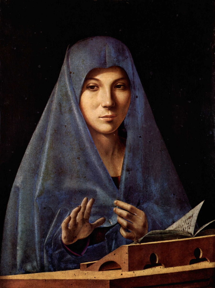 Vergine annunciata di Antonello da Messina