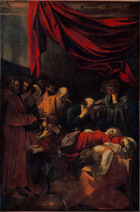 La morte della Vergine di Caravaggio