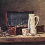 Natura morta con pipa di Jean-Baptiste-Siméon Chardin