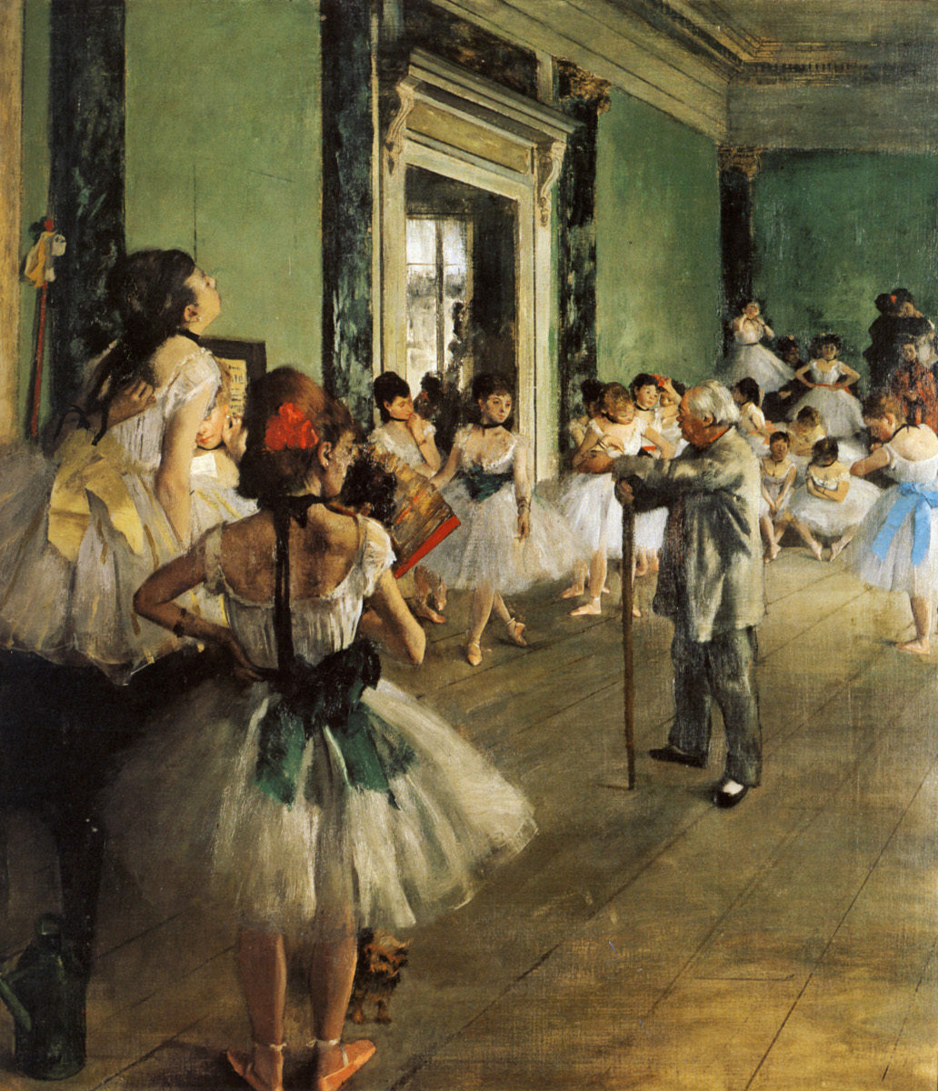 La scuola di danza di Edgar Degas