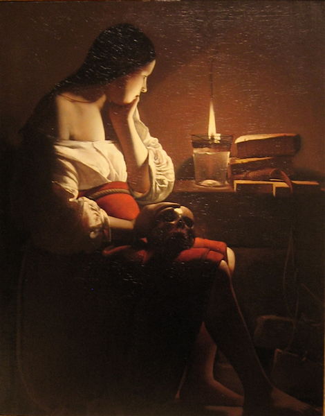 Maddalena penitente di Georges de La tour