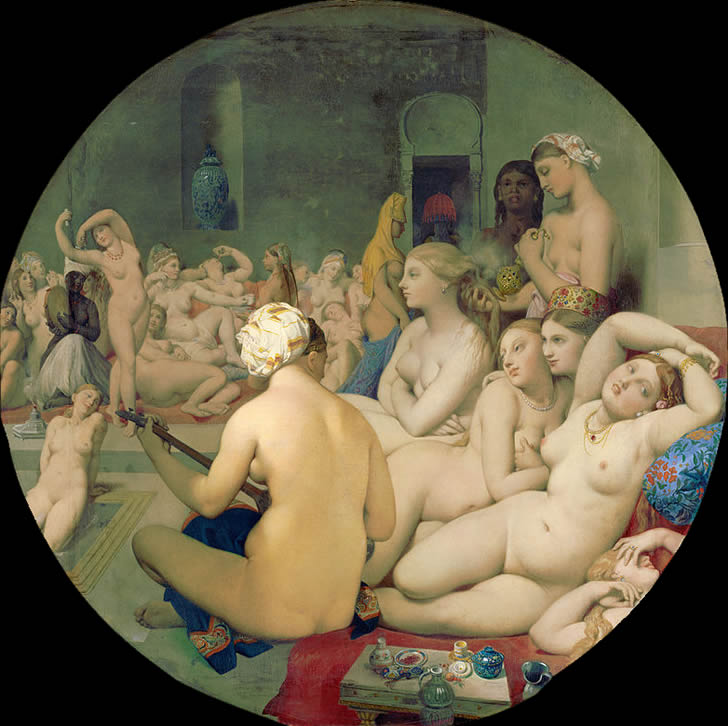 Il bagno turco di Jean-Auguste-Dominique Ingres