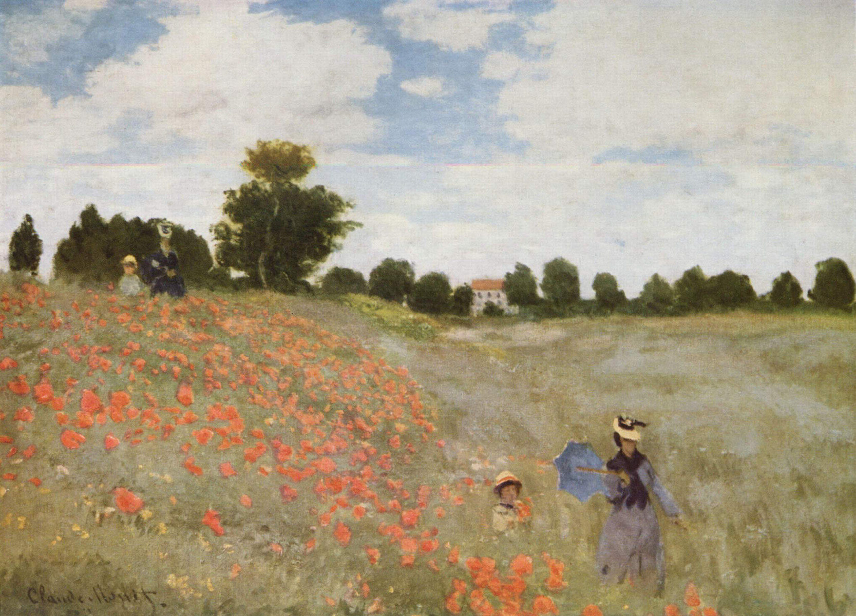 Campo di papaveri di Claude Monet