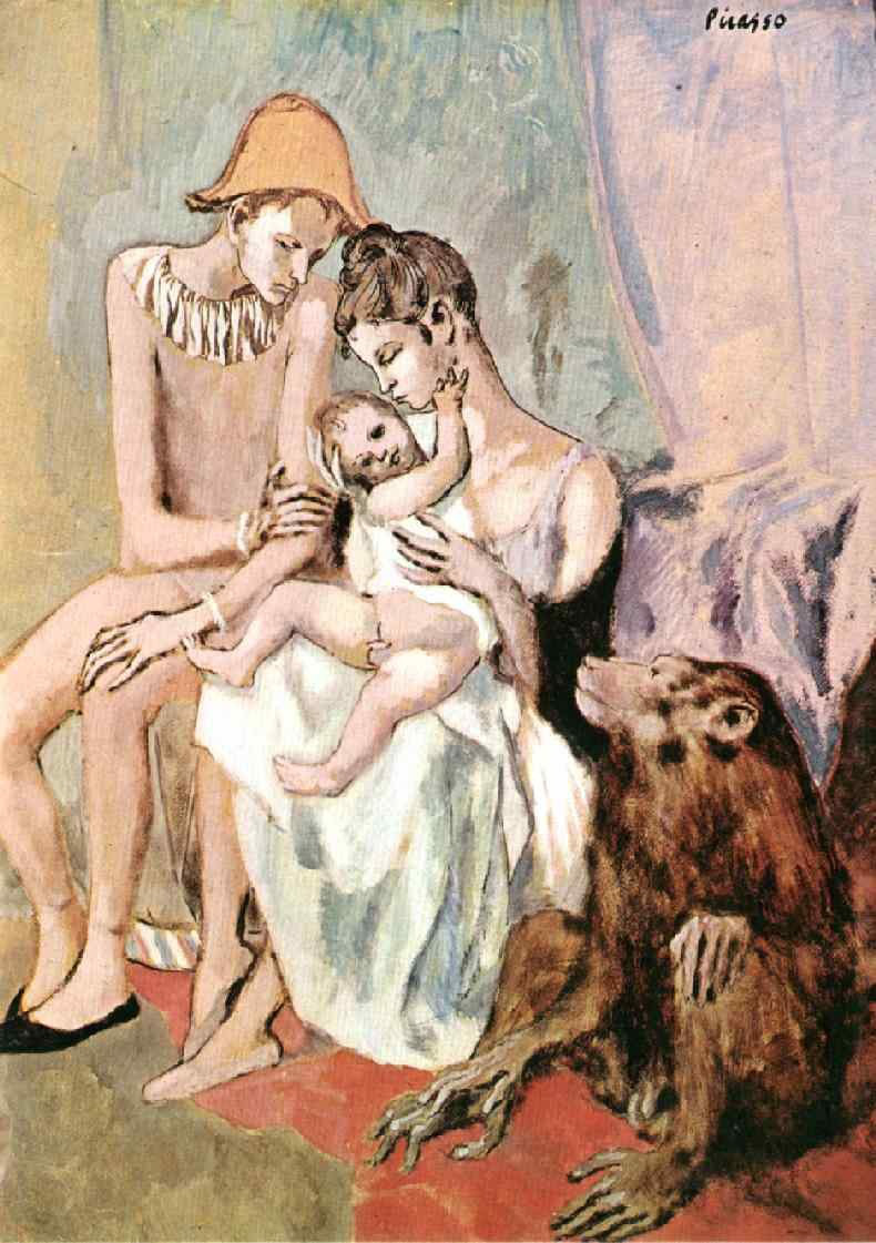 Famiglia di Acrobati di Pablo Picasso