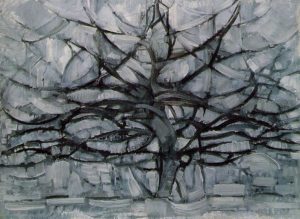 Albero grigio di Piet Mondrian