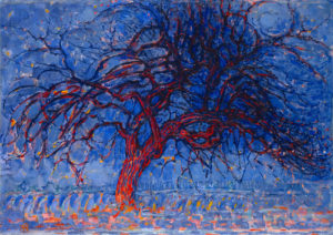 Albero rosso di Piet Mondrian