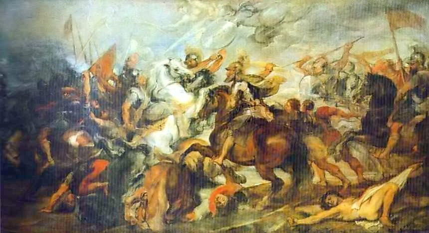 Enrico IV alla battaglia di Ivry di Peter Paul Rubens