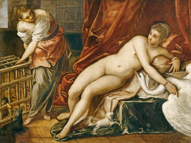 Leda col cigno di Jacopo Tintoretto