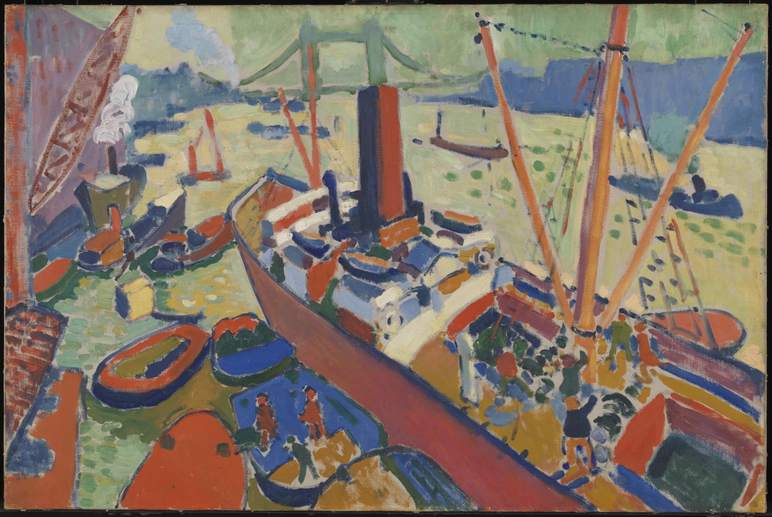 Il porto di Londra di André Derain