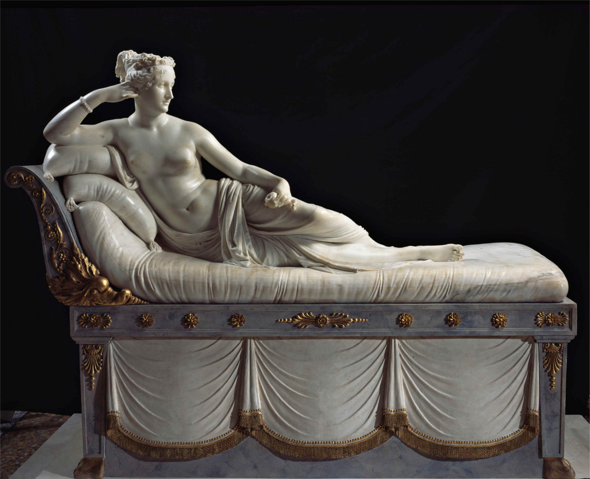 Paolina Bonaparte Borghese di Antonio Canova