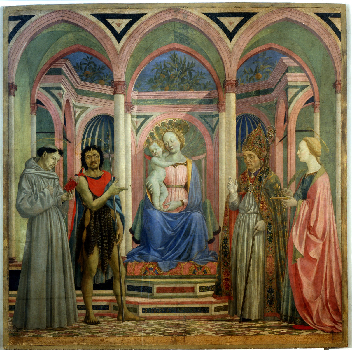 Pala di Santa Lucia de' Magnoli di Domenico Veneziano