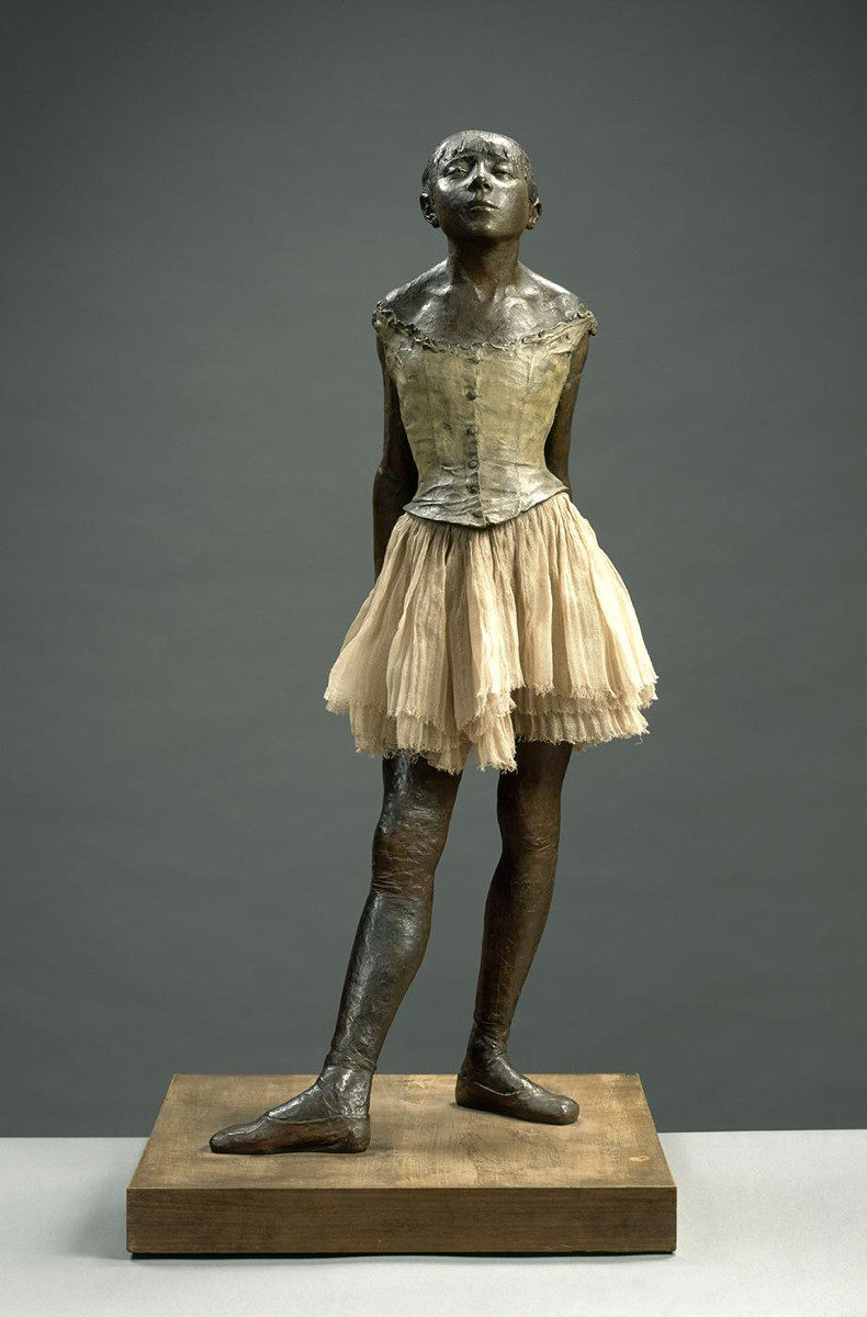 Piccola ballerina di quattordici anni di Edgar Degas