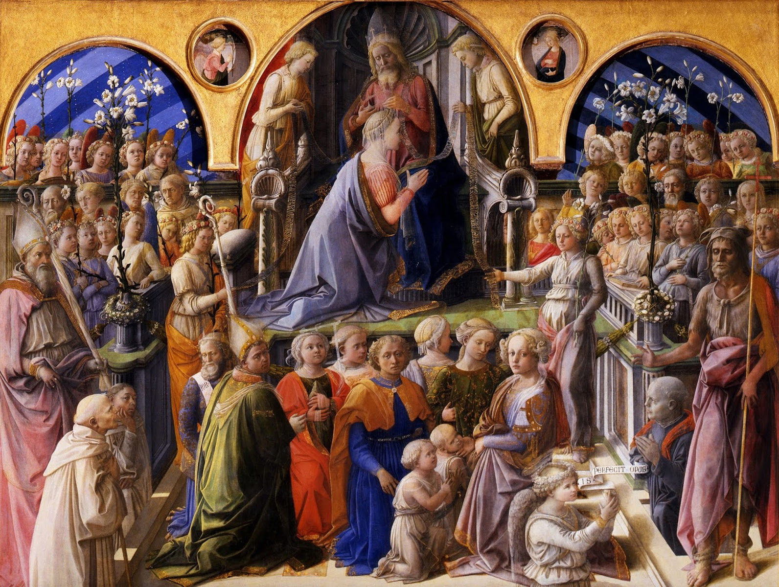 Incoronazione della Vergine di Filippo Lippi