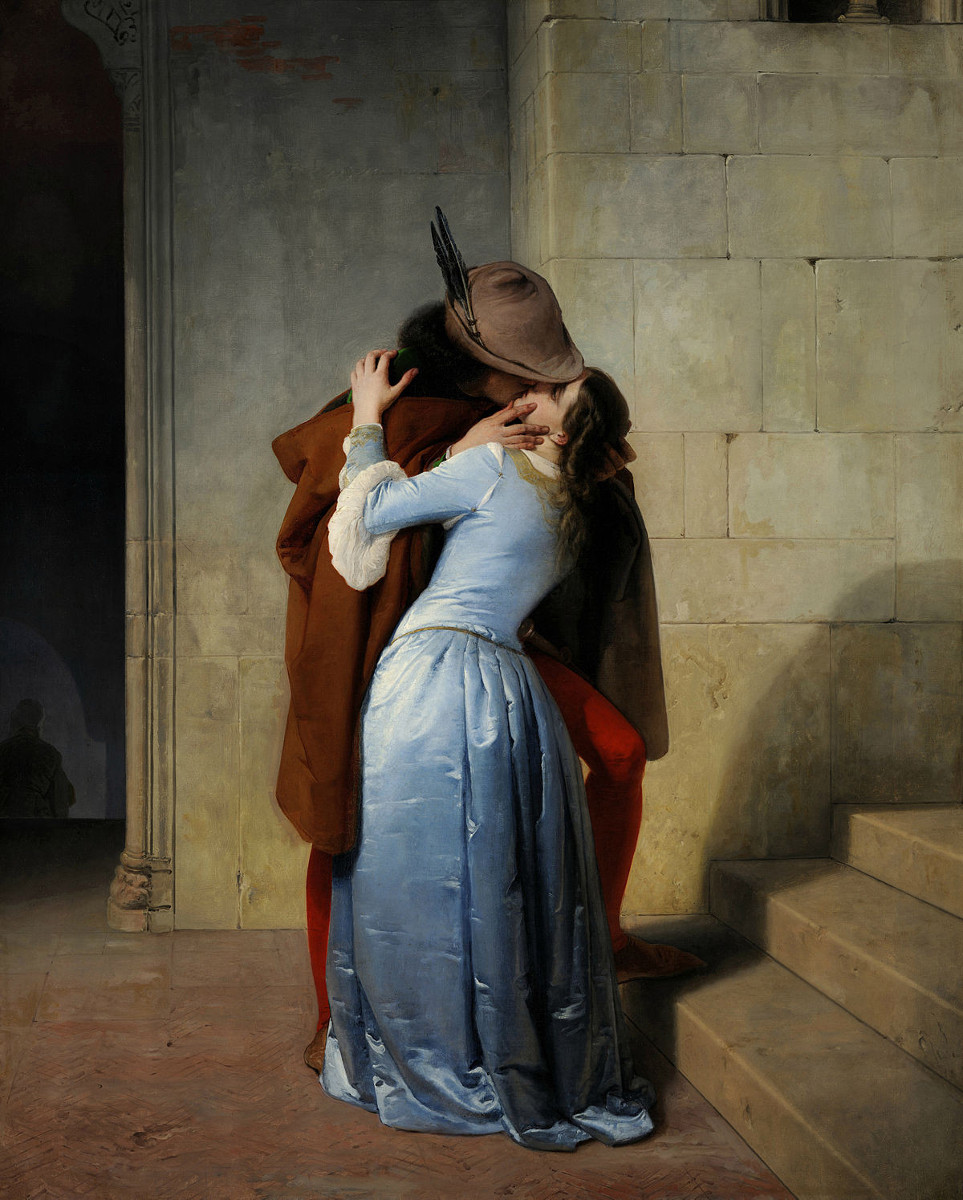 Il Bacio Episodio della giovinezza di Francesco Hayez