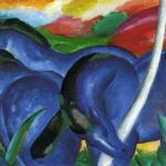 Grandi cavalli azzurri di Franz Marc