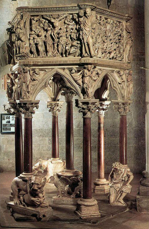 Giovanni Pisano, Il pulpito di Sant'Andrea