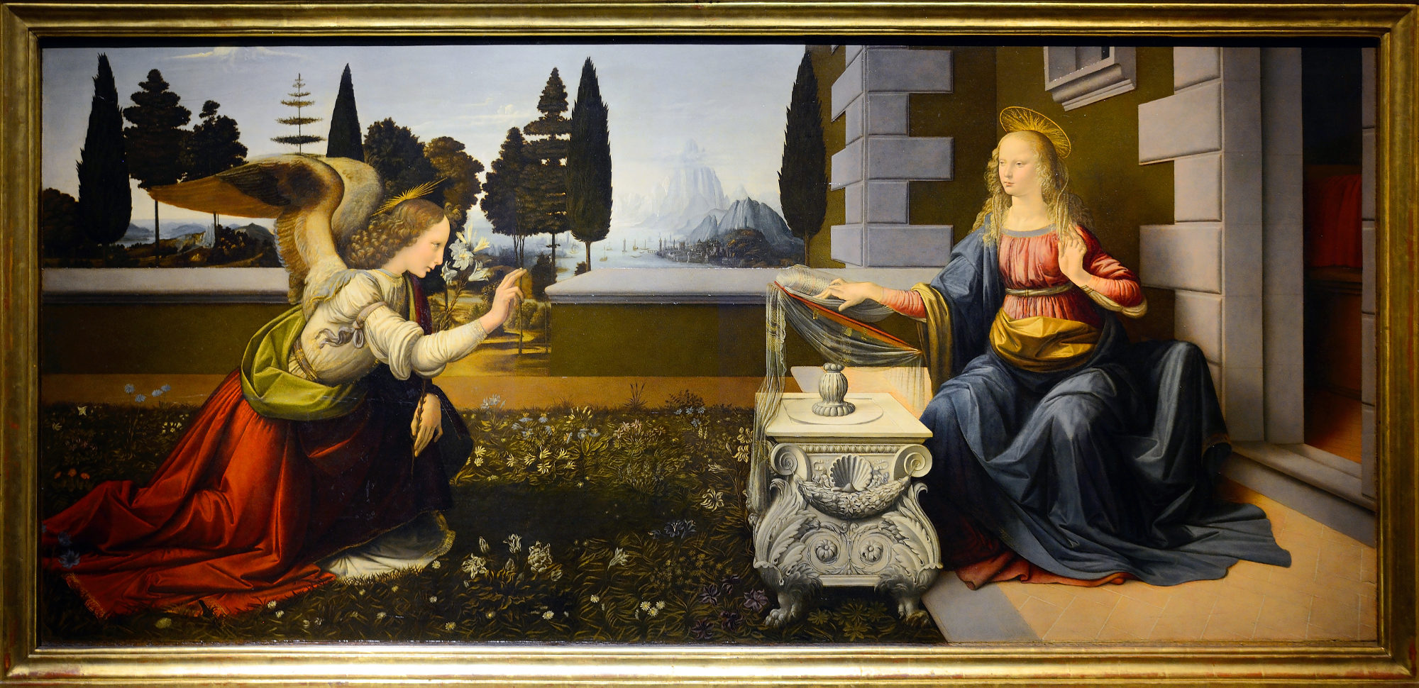 L'Annunciazione di Leonardo da Vinci