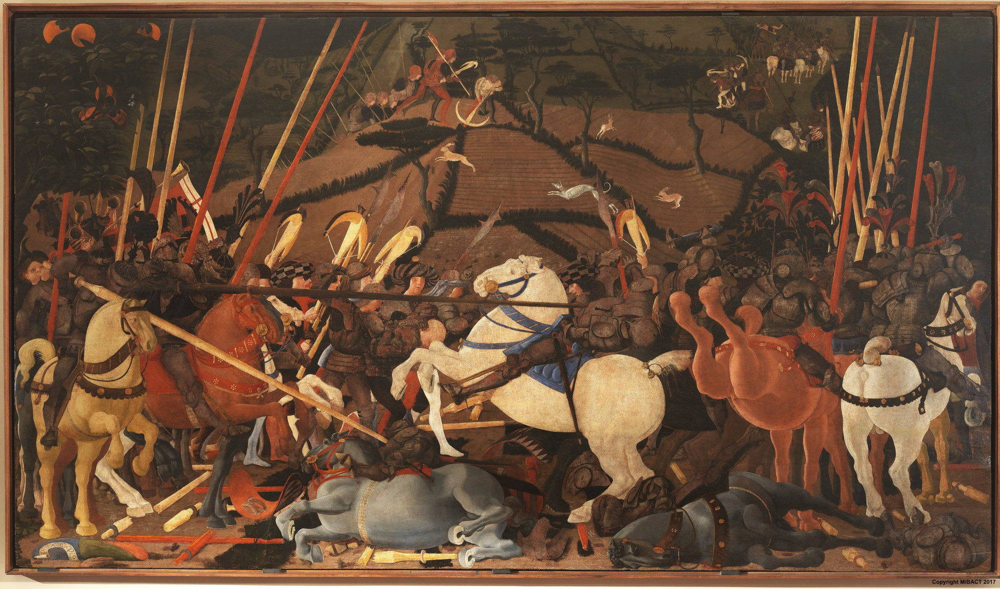 Disarcionamento di Bernardino della Ciarda di Paolo Uccello
