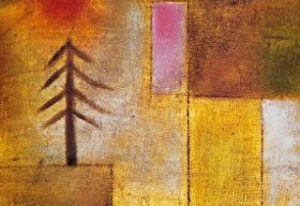 Paul Klee, Piccolo quadro di pino, particolare