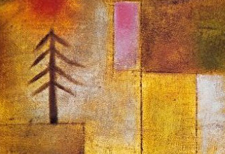 Paul Klee, Piccolo quadro di pino, particolare