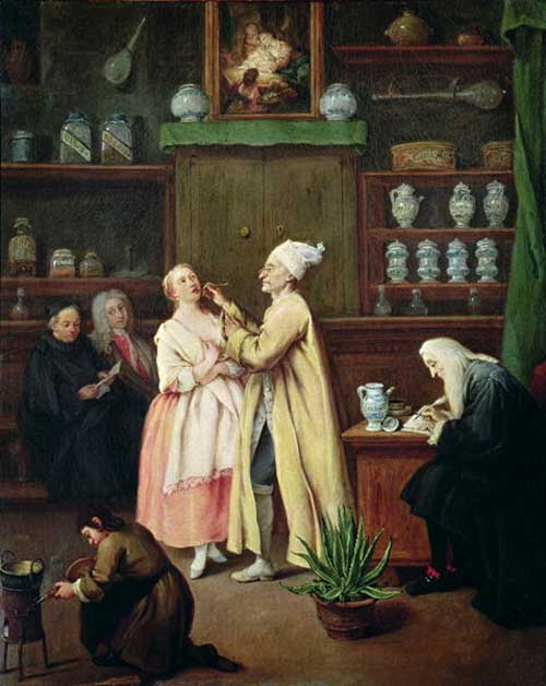 La bottega dello speziale di Pietro Longhi