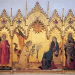 Annunciazione e due Santi di Simone Martini