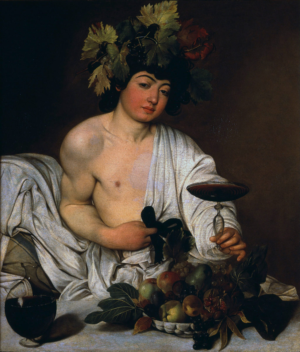 Bacco adolescente di Caravaggio