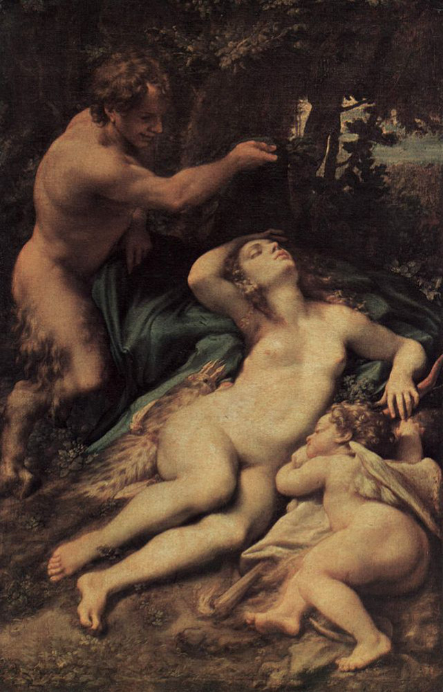 Antiope dormiente di Correggio
