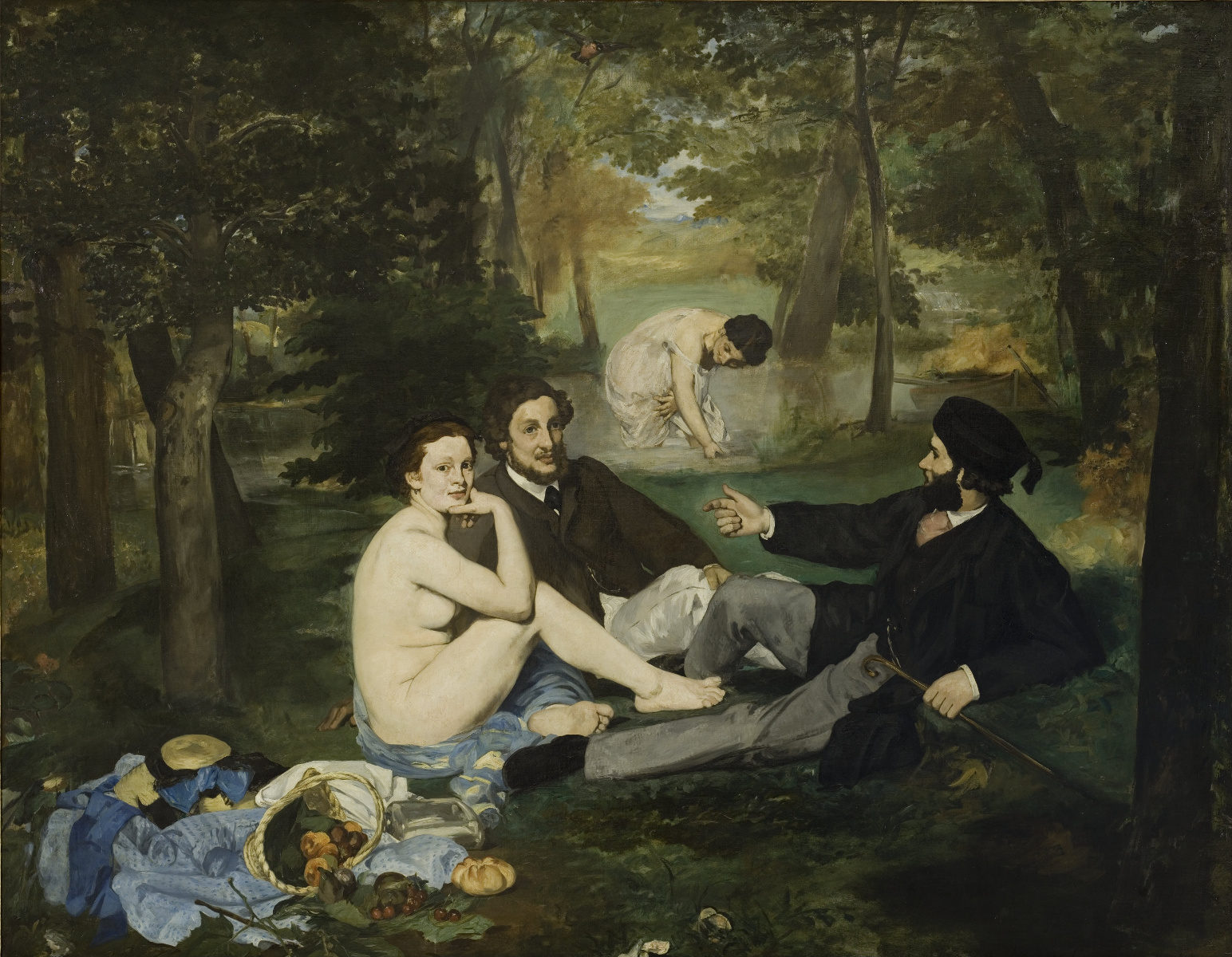 La colazione sull'erba di Edouard Manet