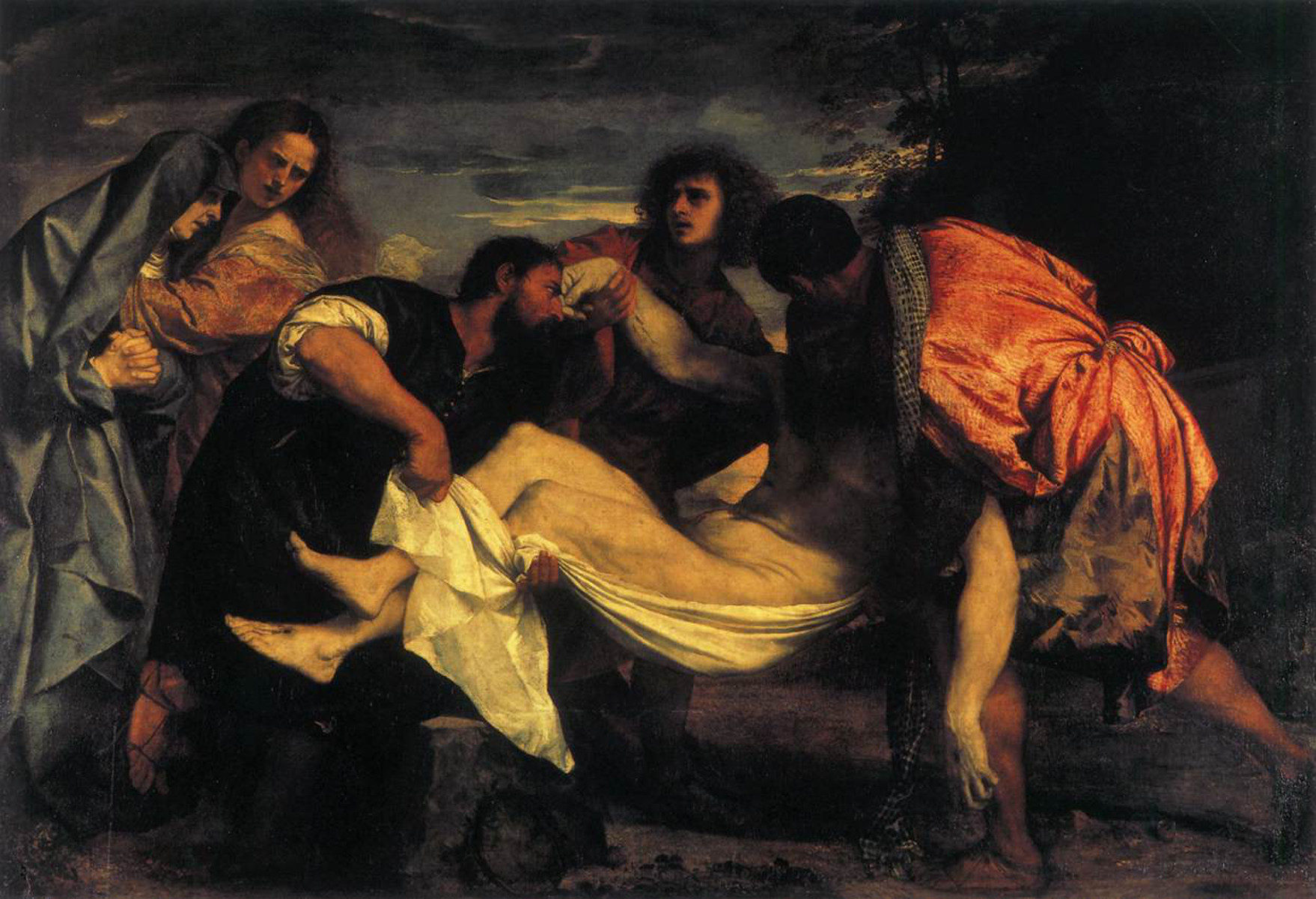 Deposizione di Cristo di Cristo di Tiziano Vecellio