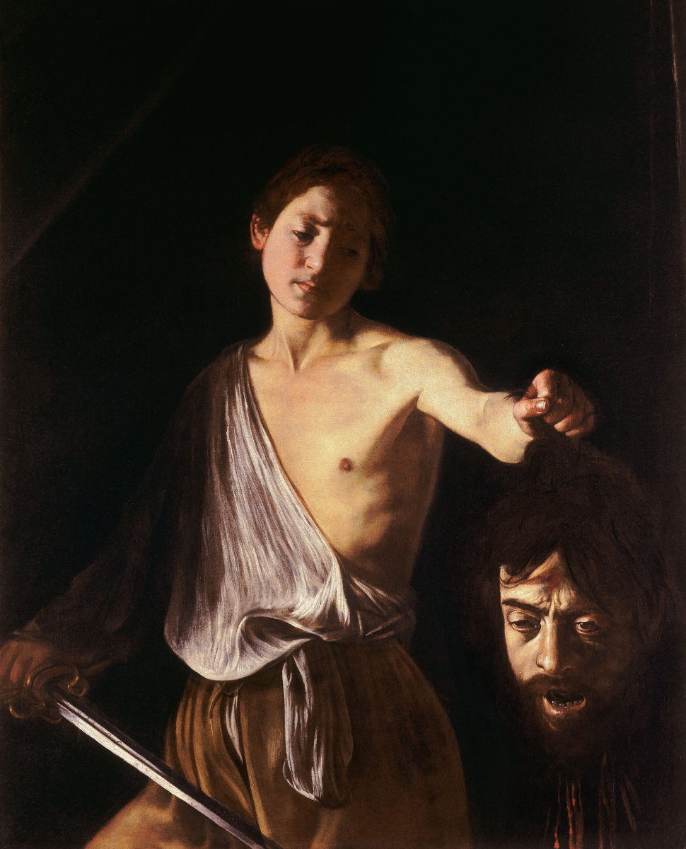 David con la testa di Golia di Caravaggio