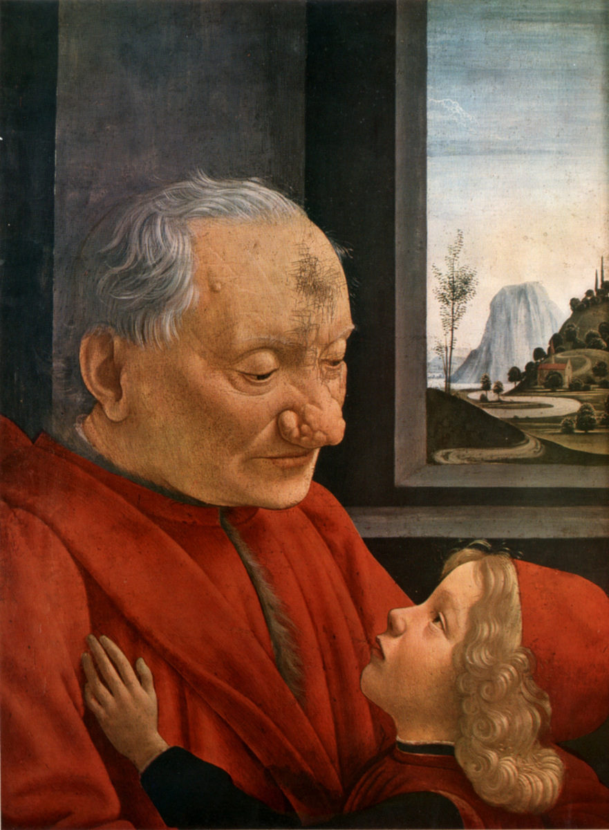Ritratto di Francesco Sassetti con il nipotino di Domenico Ghirlandaio