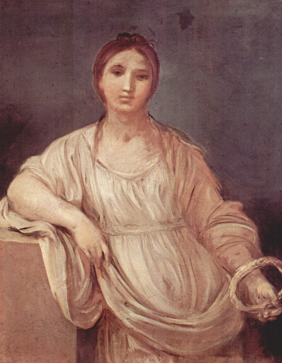 Fanciulla con corona di Guido Reni