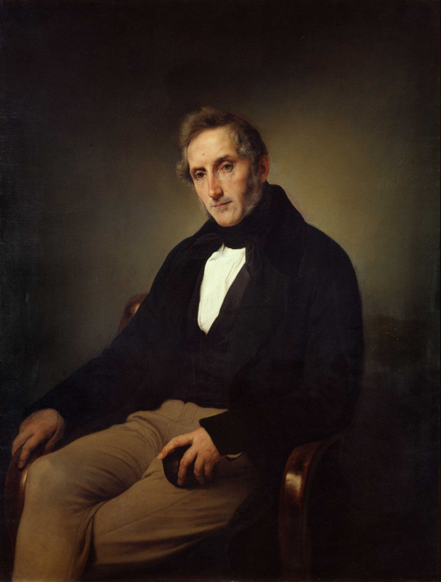 Ritratto di Alessandro Manzoni di Francesco Hayez