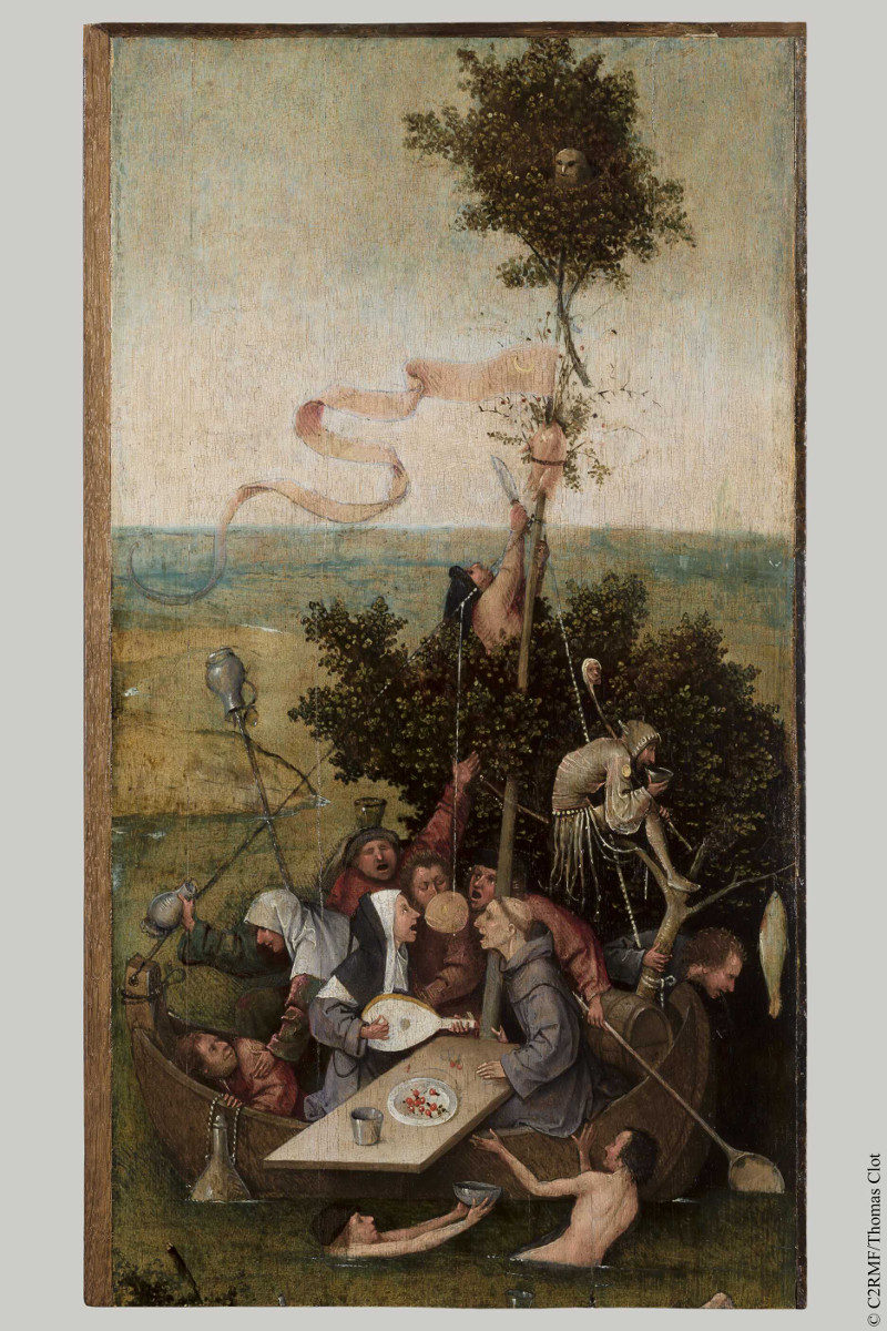 La nave dei pazzi di Hieronymus Bosch
