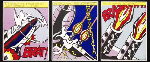 As I opened fire di Roy Lichtenstein