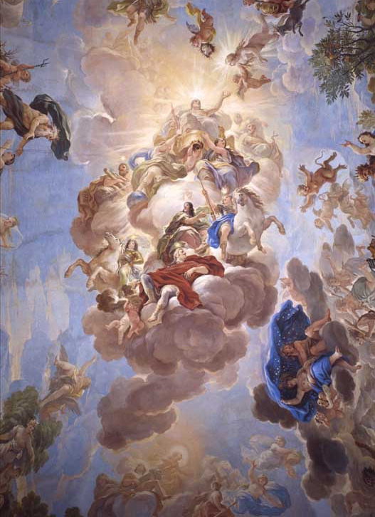 Apoteosi della dinastia dei Medici di Luca Giordano