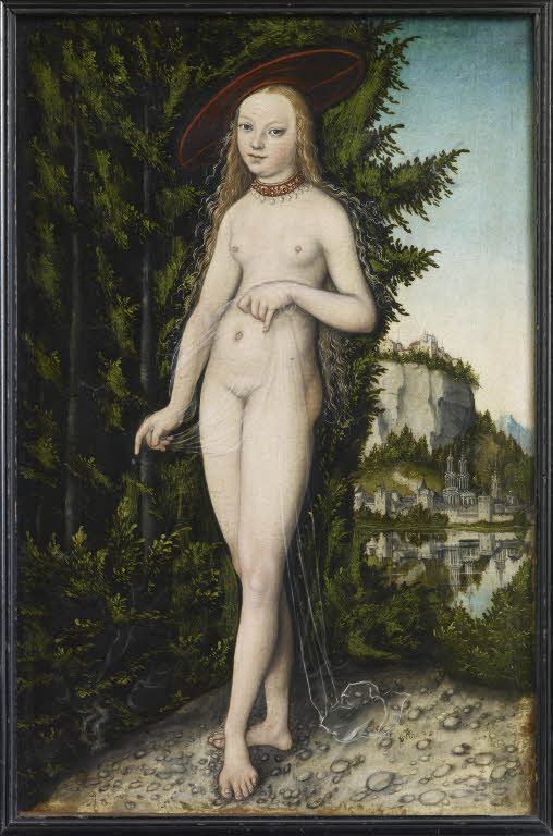 Venere in un paesaggio di Lucas Cranach