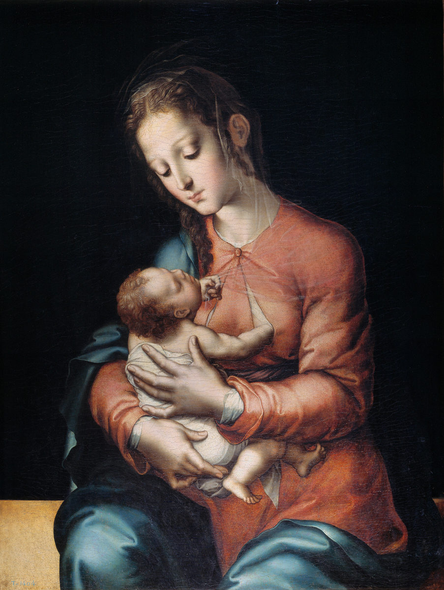 Madonna con Bambino di Luis de Morales
