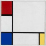 Composizione con rosso, giallo e blu di Piet Mondrian