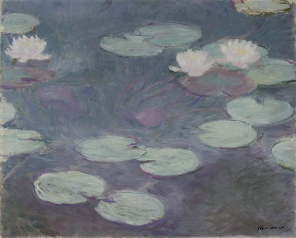 Ninfee rosa di Claude Monet