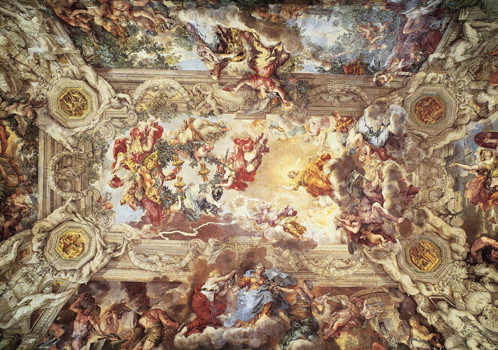 Il trionfo della Divina Provvidenza di Pietro da Cortona