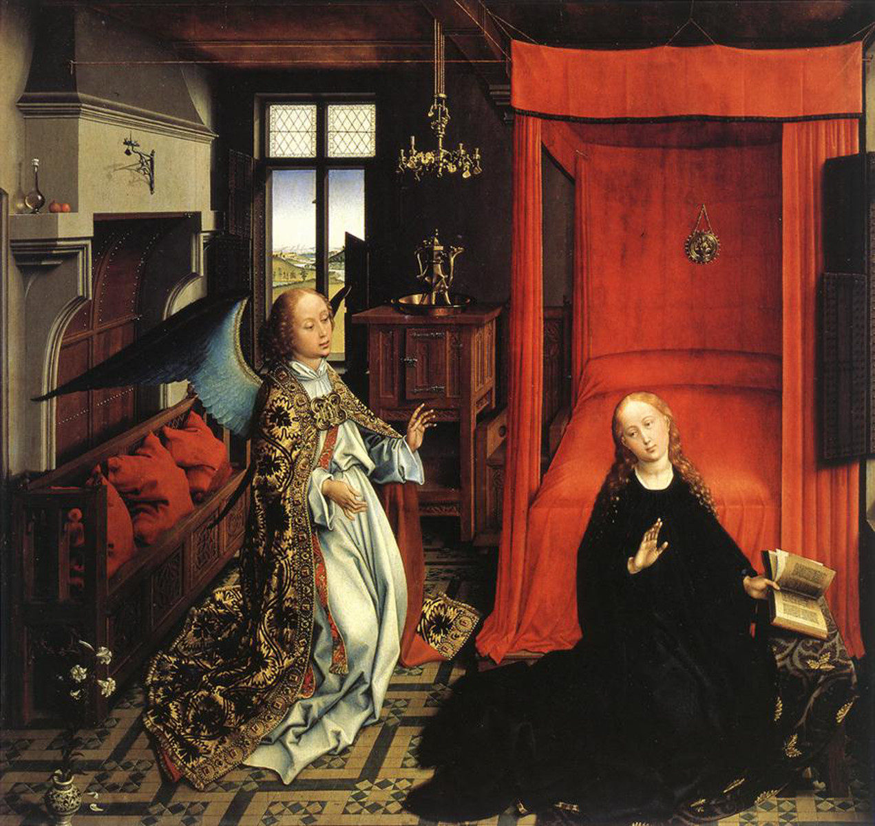 L'Annunciazione di Rogier Van der Weyden