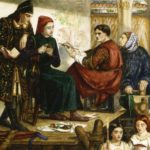 Giotto dipinge il ritratto di Dante di Dante Gabriel Rossetti