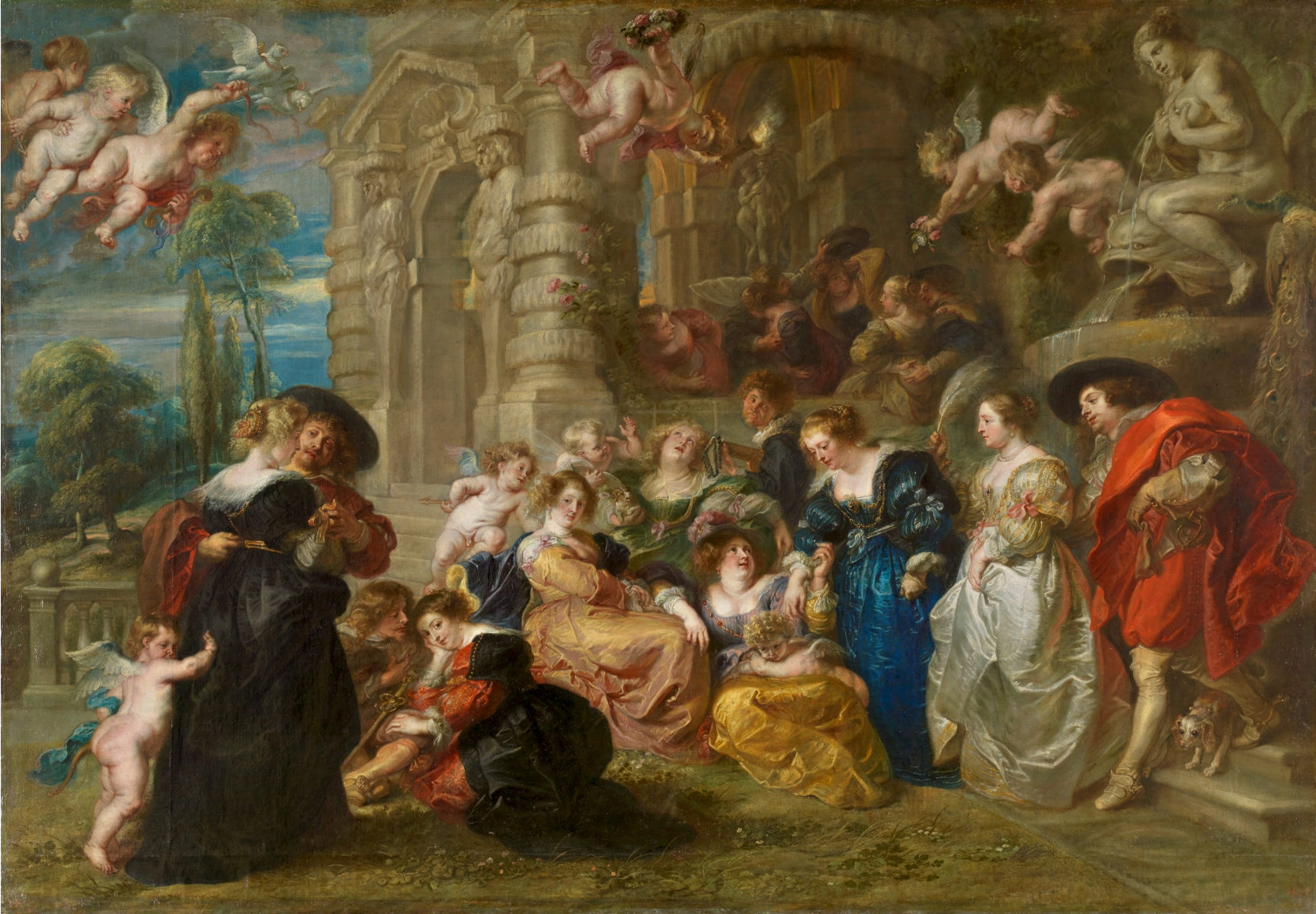 Il Giardino dell'amore di Pieter Paul Rubens