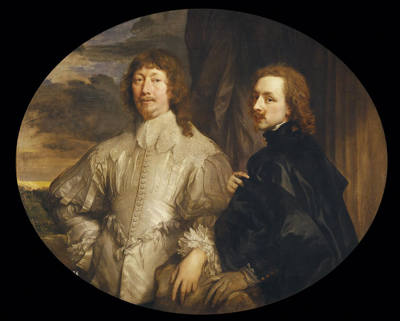 Autoritratto con Sir Endymion Porter di Anton Van Dyck