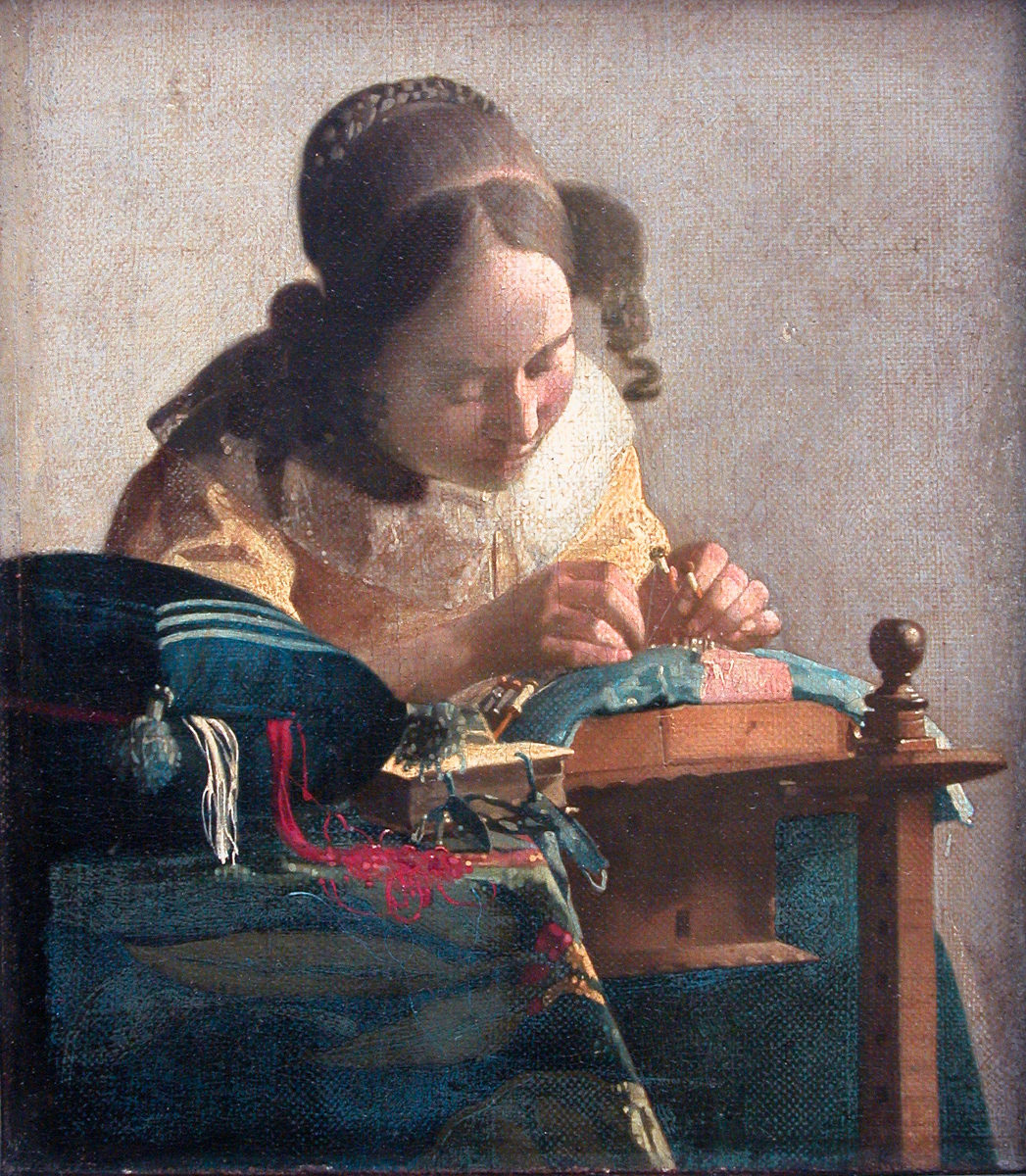 La Merlettaia di Jan Vermeer